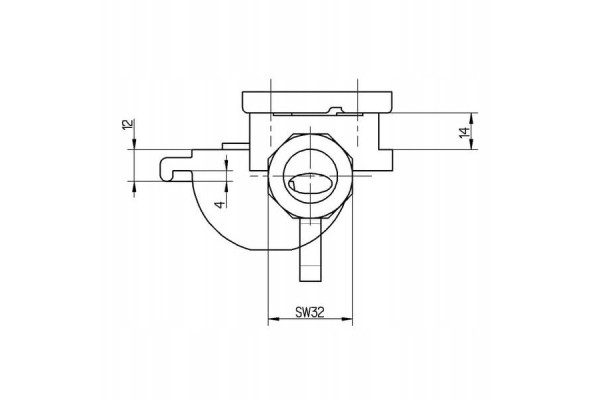 Coupling head red Swiss 4522030310 Catalog number of the original DAF 1736578 DAF 736578 EVOBUS 8283318000 GOLDHOFER 200238 KEMP
