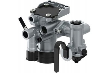 Relay emergency brake valve with release valve and ELV without