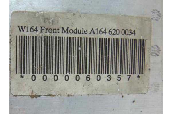 A1646200034 REFUERZO PARAGOLPES DELANTERO MERCEDES-BENZ CLASE ML (BM 164)