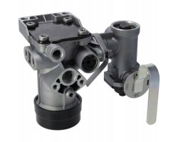 Emergency brake relay valve with LS man 9710020340