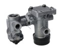 Emergency brake relay valve with LS man 9710020340 Catalog number of the part 9710020340
