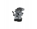 Relay trailer emergency braking valve with release valve 9
