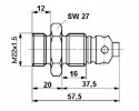 Check valve M22 x 1 5 4340210000 Car type trucks