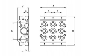 Intermediate module CNVL4I3 Part manufacturer CAM