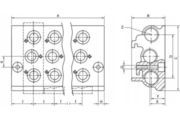 Base plate 1 4 5x PVBP145 Part manufacturer Akcesoria