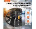 Dual Cylinder Air Compressor Pump Head 3 HP 116 PSI Oil Packaging status original