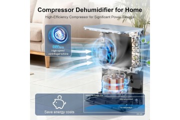 DEHUMIDIFIER COMPACT 16 L PER DAY WITH AUTOMATIC OPERATION Catalog number of the part DD11A 12