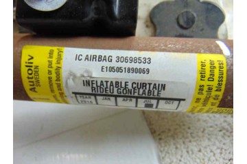 30698533 AIRBAG CORTINA DELANTERO DERECHO VOLVO XC90 D5 Executive (7 asientos) (136kW) 2006 30698533 184294 VOLVO - 9