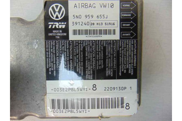5N0959655J CENTRALITA AIRBAG SEAT LEON (1P1) FR 5N0959655J 184484 SEAT - 3