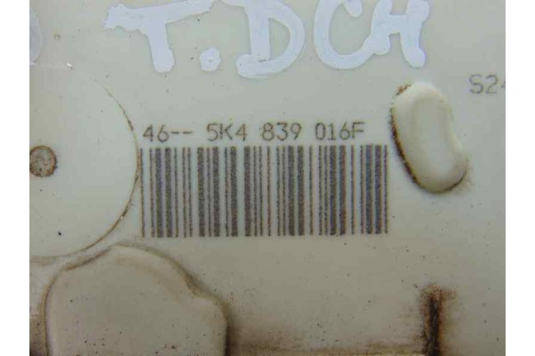 5K4839016F  CERRADURA PUERTA TRASERA DERECHA VOLKSWAGEN POLO V (6R1) GTI 2011 5K4839016F 184617 VOLKSWAGEN - 2