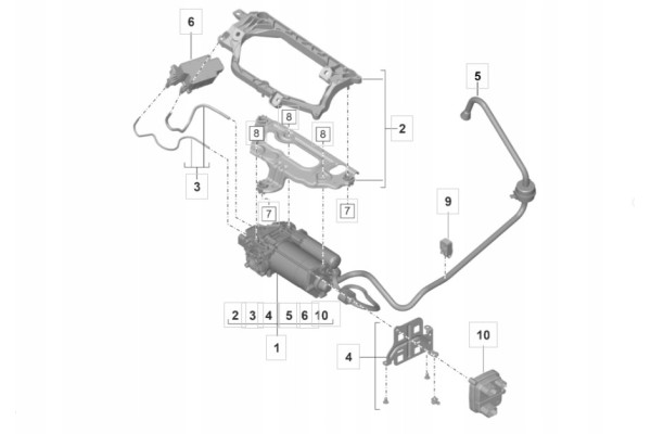 Suspension control unit PORSCHE TAYCAN TURBO S PAB907778