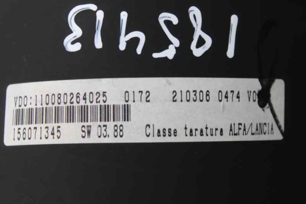 156071345 CUADRO INSTRUMENTOS ALFA ROMEO GT (125) 1.9 JTD 16V 150/ Progression 2006 156071345 185413 ALFA ROMEO - 5