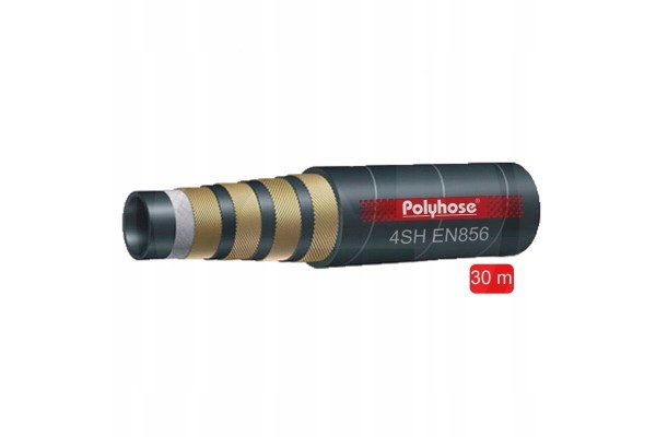 Polyhose L 30m 4SH DN 25 1 EN856 Hard X Hose