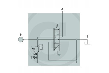 Walvoil Monoblock valve SD4 1 KG3 120 38L
