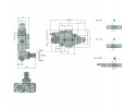 Walvoil Monoblock valve SD4 1 KG3 120 38L Catalog number of the part 86500001