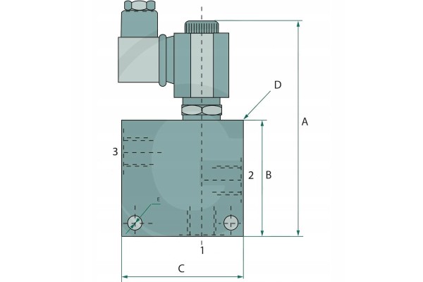 GRANIT 3 2 multi way valve DWV E 04 A 24V Catalog number of the part 85016044