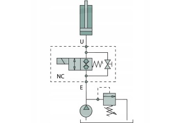 Oleodinamica Marchesini 2 2 multi way valve ZWV E NC 2 08 S 1 Catalog number of the part 85016096