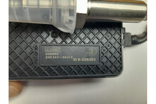 Sensor de gases de escape Nox Daf Euro 6 2293965 2429860 antes del ángulo Original nuevo 2