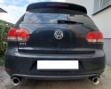 Sport end silencer for VW GOLF 6 VI R 1 8 2 5 gti tsi Catalog number of the part 0117