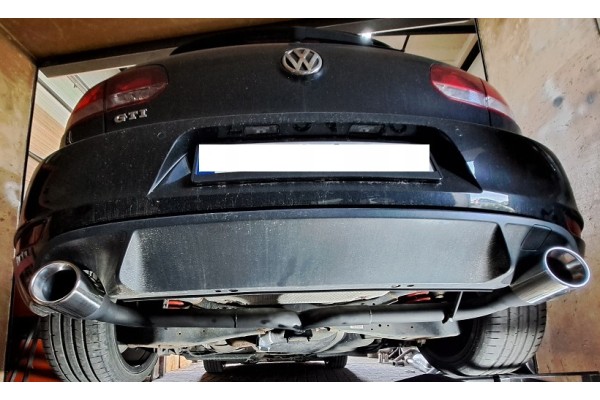 Silenciador Deportivo Directo VW Golf 6 VI R 1.8-2.5 GTI TSI usado 3