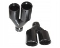 Exhaust tip set slanted double inlet 62mm outlet 65mm 24 1076 Catalog number of the part 24 1076
