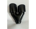 MALGO Exhaust tip double BMW 5f10 11 SET LEFT RIGHT 24 10101 Part manufacturer no brand