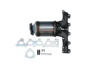 CATALYST KAMOKA OPEL ASTRA H 04 14 MERIVA 03 10 Part manufacturer Kamoka
