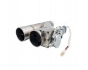 Electric exhaust throttle OGC 3 INCHES 76mm Y pipe DUAL VALVE for remote control Part manufacturer OGC