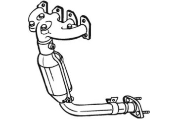 CATALYST EURO EMISSION 3 099 716 BOSAL FIAT PUNTO Packaging status original