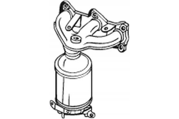 Catalizador Euro Bosal 090-055 usado 2