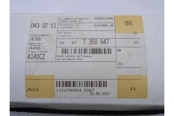 Boquilla Lavaparabrisas Faro Delantero Izquierdo BMW X1 F48 2015-2022 