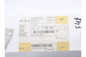 BMW X1 F48 15 22 HEADLIGHT WASHER NOZZLE RIGHT FRONT ORIGINAL 7350648 Car type passenger cars