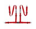 Belts Sparco 4 point Red