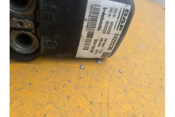 WEBASTO DAF XF 106 XF XG XG 9033525B Thermo Top Pro 38 Catalog number of the part 2422236