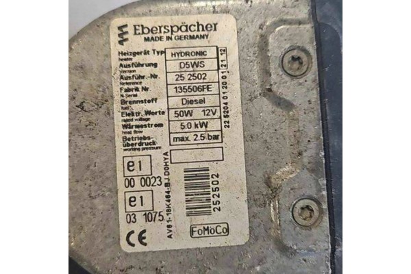 Parking heater Webasto Ford Focus 225204012001 Catalog number of the part 225204012001