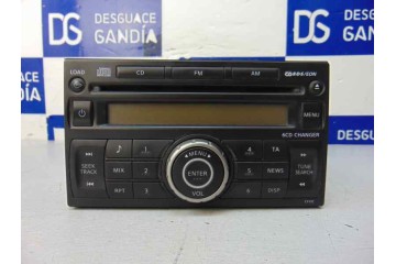 28185EB40A SISTEMA AUDIO / RADIO CD NISSAN PATHFINDER (R51) 2.5 dCi LE 2005 28185EB40A 186732 NISSAN - 1