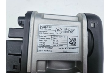 Webasto Thermo Top Pro 38 DAF XF XG 106 9033883F 2482607 Catalog number of the original 9033883F
