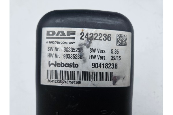 Webasto Thermo Top Pro 38 DAF XF XG 106 9033883C 2422236 Catalog number of the original 9033883C