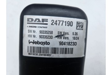 Calefacción Webasto Thermo Top Pro 38 para DAF XF XG 106 9033883E 247