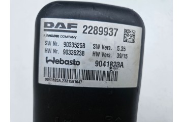 Webasto Thermo Top Pro 38 DAF XF XG 106 9033883B 2289937 Catalog number of the original 9033883B