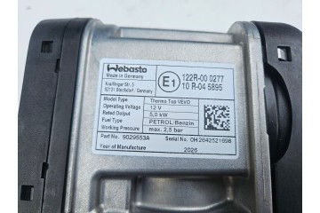 Webasto Thermo Top VEVO Mercedes W212 E Class A2125003898 9029553A NEW Quality of parts according to GVO O original with manufac