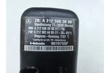 Webasto Thermo Top VEVO Mercedes W212 E Class A2125003898 9029553A NEW Product weight with unit packaging 5 kg