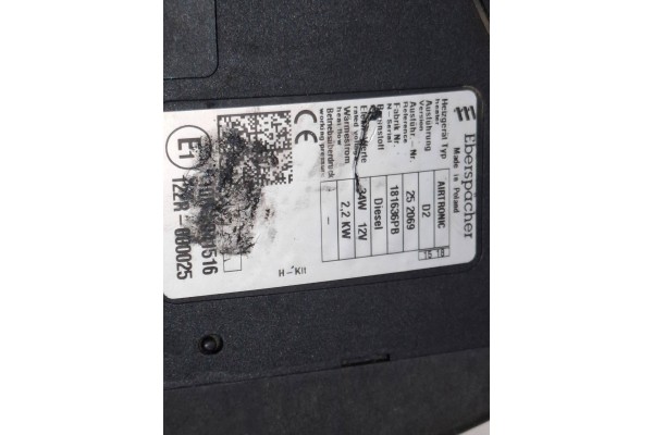Calefactor estacionario (Webasto) para Renault Master III