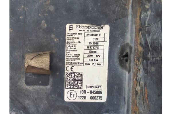 Calefactor Webasto Eberspacher 252548 D5S para Renault Kangoo II/III (