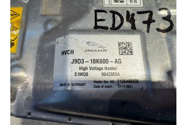 Jaguar Land Rover Range Rover webasto heater controller J9D3 18K600 AG Car type passenger cars