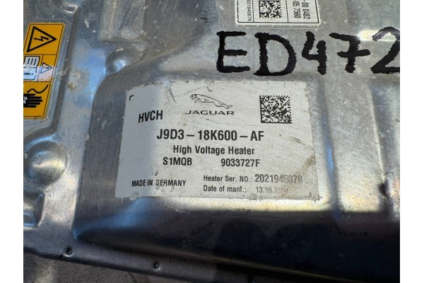 Jaguar Land Rover Range Rover webasto controller heating J9D3 18K600 AF Car type passenger cars