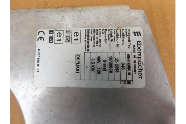 Dry heating Webasto Eberspacher D4S 12V 3 5kW Set Part manufacturer Eberspaecher