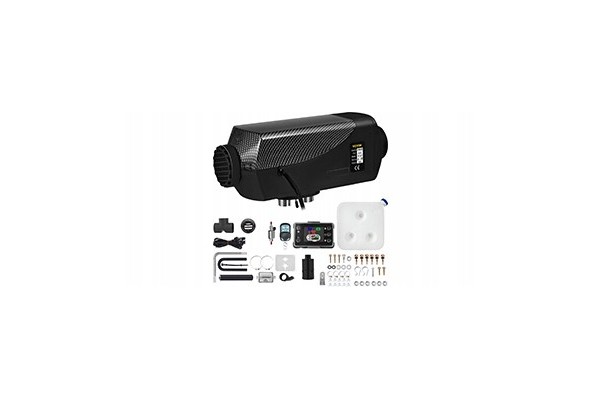 Parking heater diesel Webasto auto motorhome 8 kW 12 V remote control powerful LCD Catalog number of the part 5907021475686
