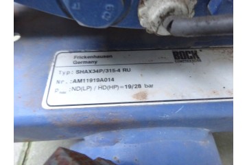 Compresor semihermético alternativo BOCK HGX34P/315-4