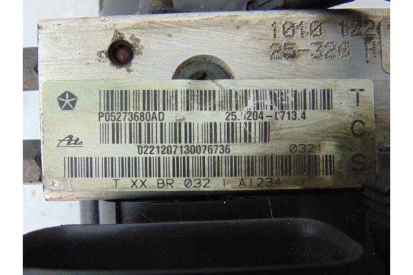 P05273680AD ABS CHRYSLER PT CRUISER 2.0 Classic 2001 P05273680AD 187660 CHRYSLER - 3